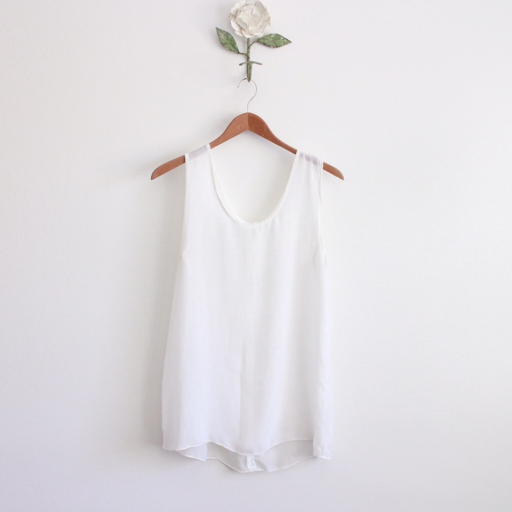 Chiffon Tank Top blouse - Picture 2 of 4